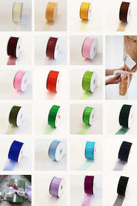 Cut Sealed Organza Ribbon 38mm (unit 1)