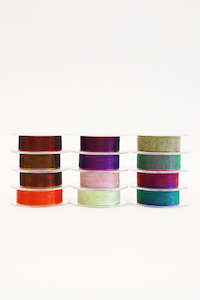 25mm Shot Organza Ribbon (unit 1)