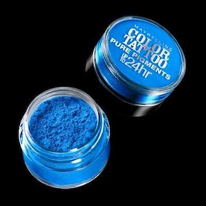 Maybelline Eye Studio Color Tattoo 24HR Eyeshadow – Brash Blue