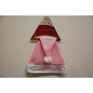 Festive: Pink Babys Santa Hat