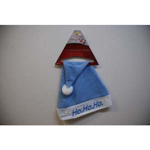 Baby's Blue Santa Hat