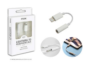 Lightening to Headphone Jack