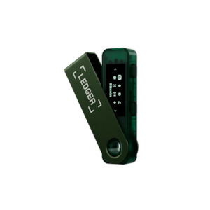 LEDGER NANO S PLUS - Emerald Green