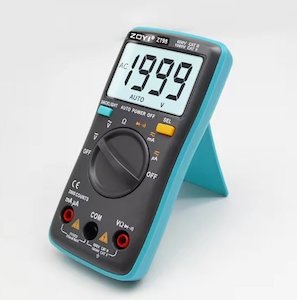 Auto Ranging Multimeter - Measure Body Voltage (Perform a Earthing Body Voltage Test)