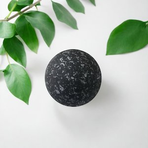 Shungite Sphere with Quartz Large 50mm. Natural / Unpolished. Filter Negative Energy