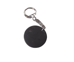 Shungite Circle Keychain - 35mm