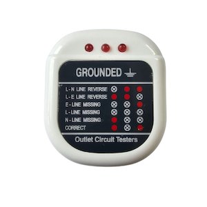 Internet only: NZ/AU Earth socket tester - Quick and Easy-to-Use to Ensure Your Power Outlets Have a Reliable 'Earth' Connection