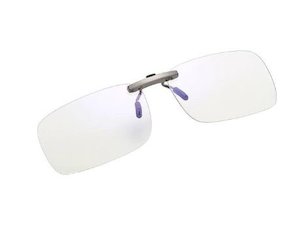 CLIP-ON  Blue Light Blocking Computer Glasses. Reduces Digital Eye Strain Clear