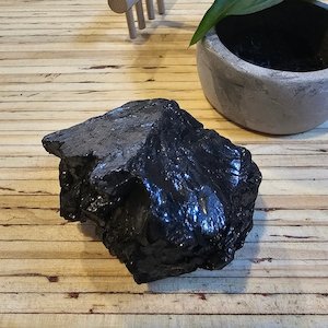 The Ultimate Shungite: Rare One-Piece Nugget - Douglas Peak