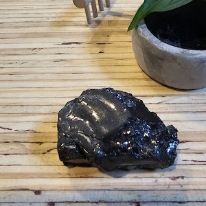 The Ultimate Shungite: Rare One-Piece Nugget - Mount Hamilton