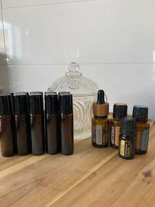 Network marketing: 10ml Amber Roller Bottles