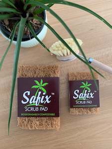 Safix Biodegradable Scrub Pad - Large