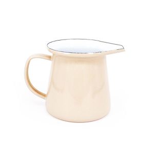 Enamel 350ml Creamer Jug - Mocha