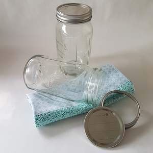 Preserving Jars 1 Litre - Dome and Band Lid Single