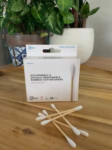 Humble Natural Cotton Swabs - White