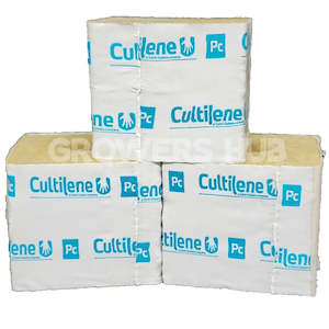 Cultilene - Stone wool Cube 75mm x 75mm w/Hole