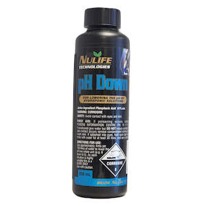 Garden supply: Nulife - Ph Down 250ml