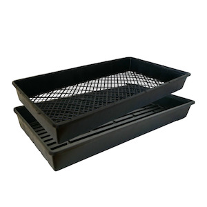 Garden supply: Microgreen Mesh tray - Base tray Combo