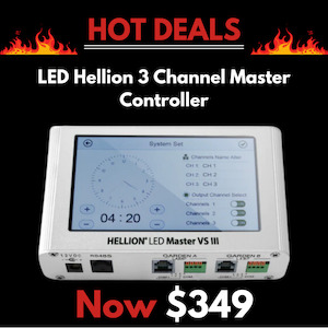 Hellion Master LED controller - 3 Channel spectrum control