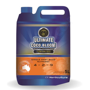 Garden supply: Ultimate Coco Bloom CX 5 Litre Single Part