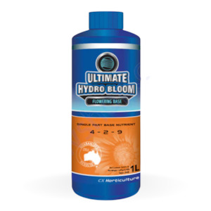 Garden supply: Ultimate Hydro Bloom CX 1 Litre Single Part