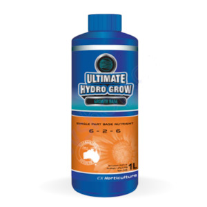 Garden supply: Ultimate Hydro Grow CX 1 Litre Single Part