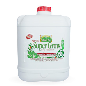 Guano 10-10-2 Supergrow 20 Litre - Nature's Own