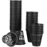 Garden supply: Wick Pot 50mm - Black Net Pot Pack of 40