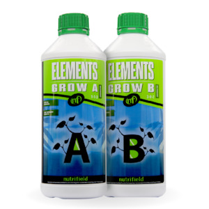 Elements Grow A & B 1 Litre Nutrifield