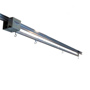 Garden supply: Light Mover c/w Push Rod 2 light Fitting Mounting & 2.4 Metre Rail Jupiter 2