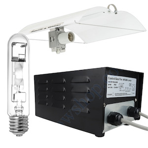 Grow Light Kit 250w Mag Ballast, Metal Halide Lamp & Small Defender Adjustawings