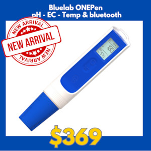 ONE Pen measures ph - EC - Temp - Bluetooth meter - Bluelab