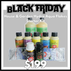 House & Garden Hydro Aqua Flakes Starter Kit