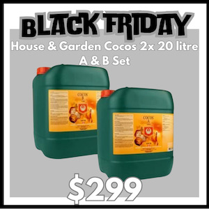 House & Garden Cocos 2 x 20 Litre A & B Set