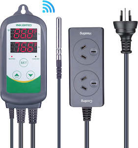 Garden supply: Temperature Controller Digital WIFI Heating & Cooling - Inkbird ITC-308