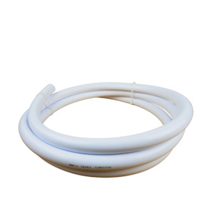 Garden supply: 19mm White soft poly plumbing tube Per Metre