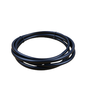 6mm Black soft poly plumbing tube Per Metre