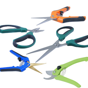 Garden supply: Pruner Super Pack - Curved, Straight, 1.5 & 2.5 inch Bonsai & Heavy Shear