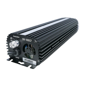 Garden supply: 1000w Digital Ballast HPS & Metal Halide - Adjustable output - Fan cooled - Blackline