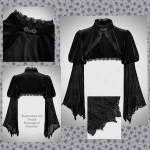 Galanterie Victorian Gothic Shrug - Size 12 to 14