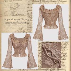 Allemande Lace Boho Bodice