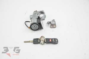 Products: Nissan Z33 350Z Lock Set Ignition & Door Lock Barrel + Key Genuine Keyfob 02-03