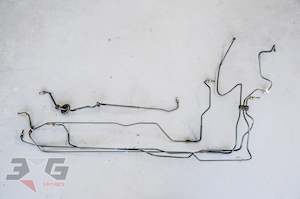 Brakes: Nissan R34 Skyline Engine Bay Brake Hard Pipe Tubing ABS Brake Hard Line Set 98-02