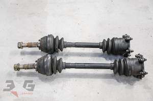 Gear Boxes Driveline Parts: Nissan R32 R33 R34 Skyline Turbo 5x1 Bolt Rear Axle Set RWD C33 A31 S14