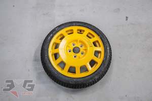 Wheels Tyres: JDM Honda DC5 Integra Type R Alloy Compact Spare Wheel T135 / 70D17 102M Brembo