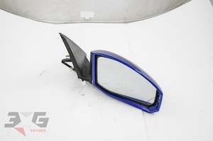 Nissan Z33 Fairlady Z 350Z RH RIGHT Door Electric Mirror 02-09 B17 Blue