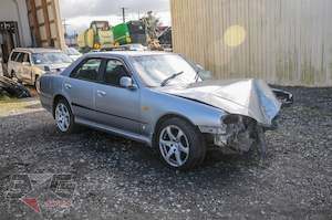 Vehicles: PARTING Nissan R34 Skyline 25GT-X S1 Sedan Parts ER34 260,000km RB25DE Neo AT 98-02