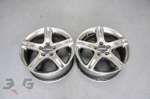 Best Selling Collection: Toyota JCE10 Altezza 17x7.5 +55 Rear Alloy Wheel Pair 5x114.3 PCD