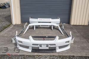 Over 3000 Excluding New Parts: Nissan R34 Skyline COUPE Complete Altia Aero Kit Front & Rear Sides Wing Spoiler GTT