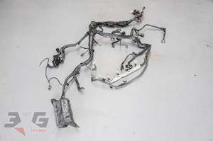 JDM Toyota AE111 20V Blacktop 4AGE Engine Harness Loom Wiring 5MT Black Top 4A